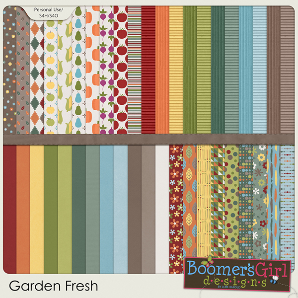 Garden Fresh by BoomersGirl Designs & a Freebie