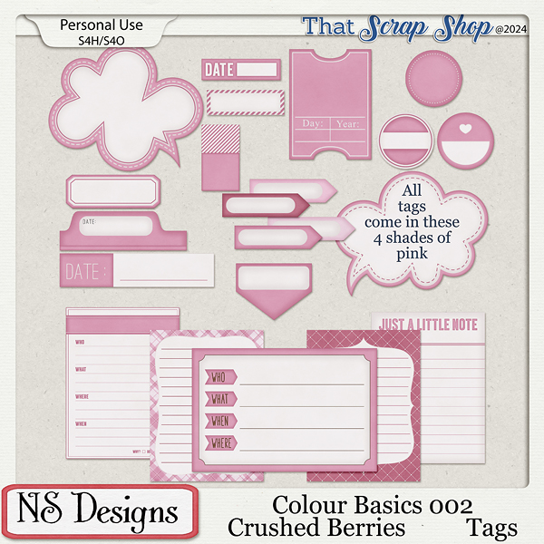 Colour Basics: 002 Crushed Berries Bundle {PU} - Image 8