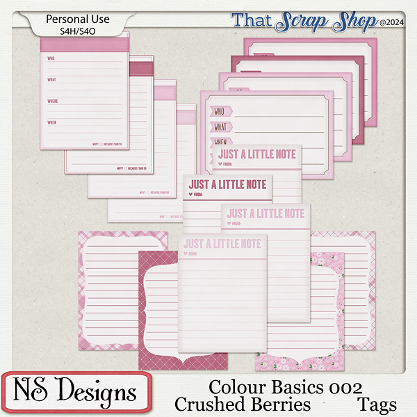 Colour Basics: 002 Crushed Berries Bundle {PU} - Image 9