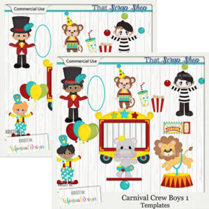 Carnival Crew Boys Templates {CU}