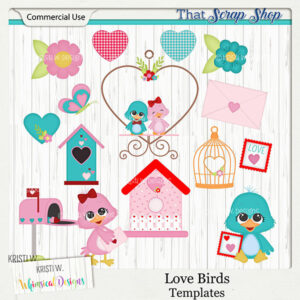 Love Birds Templates {CU}