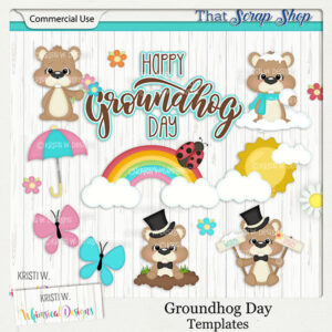 Groundhog Day Templates {CU}