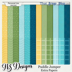 Puddle Jumper Extra Papers {PU}