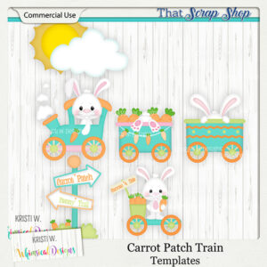 Carrot Patch Train Templates {CU}