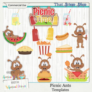 Picnic Ants Templates {CU}