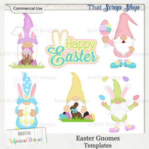 Easter Gnomes Templates {CU}