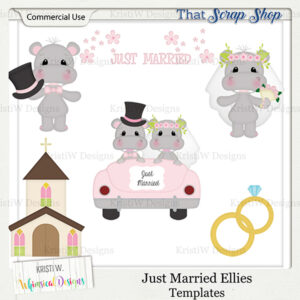Just Married Ellies Templates {CU}
