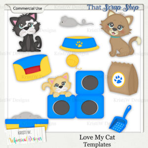 Love My Cat Templates {CU}