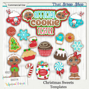 Christmas Sweets Templates {CU}