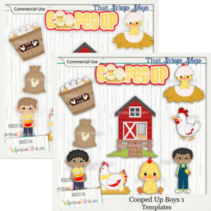 Cooped Up Boys Templates {CU}