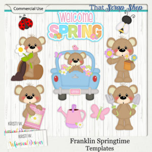 Franklin Springtime Templates {CU}
