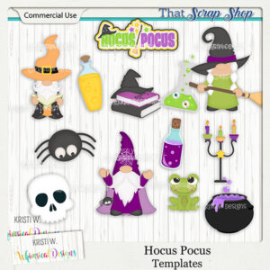 Hocus Pocus Templates {CU}