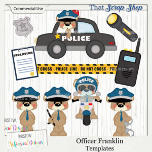 Officer Franklin Templates {CU}
