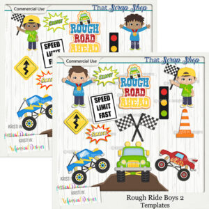 Rough Ride Boys Templates {CU}