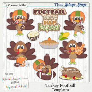 Turkey Football Templates {CU}