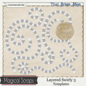 Layered Swirly Templates 3 {CU}