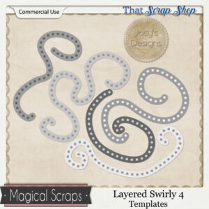 Layered Swirly Templates 4 {CU}