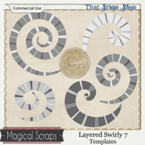 Layered Swirly Templates 7 {CU}