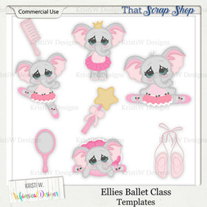 Ellies Ballet Class Templates {CU}