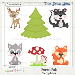 Forest Pals Templates {CU}
