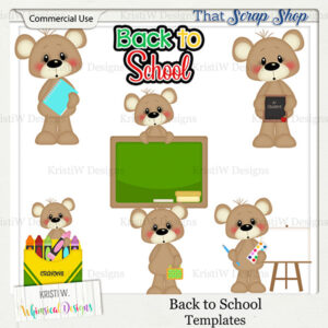 Back to School Templates {CU}