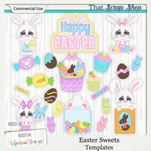Easter Sweets Templates {CU}