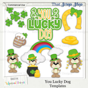 You Lucky Dog Templates {CU}