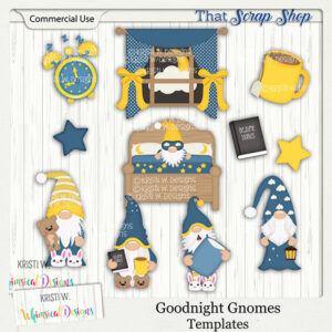 Goodnight Gnomes Templates {CU}