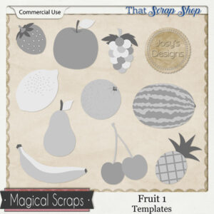 Fruit 1 Templates {CU}