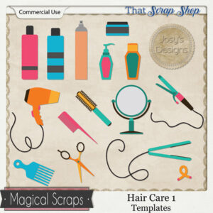Hair Care 1 Templates {CU}