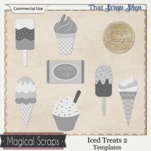 Iced Treats 2 Templates {CU}