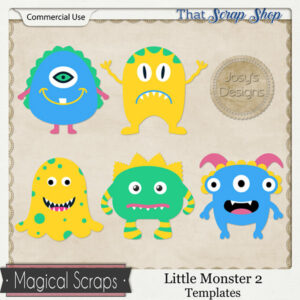 Little Monster 2 Templates {CU}