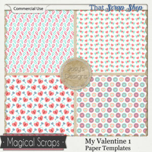 My Valentine 1 Templates {CU}