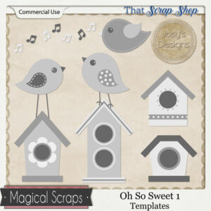 Oh So Sweet 1 Templates {CU}
