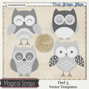 Owl 3 Templates {CU}