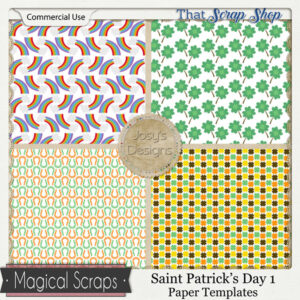 Saint Patrick's Day 1 Templates {CU}