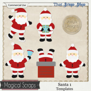 Santa 1 Templates {CU}