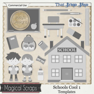 Schools Cool 1 Templates {CU}