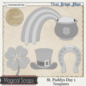 St. Paddy's Day 1 Templates {CU}