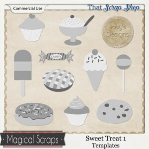 Sweet Treat 1 Templates {CU}
